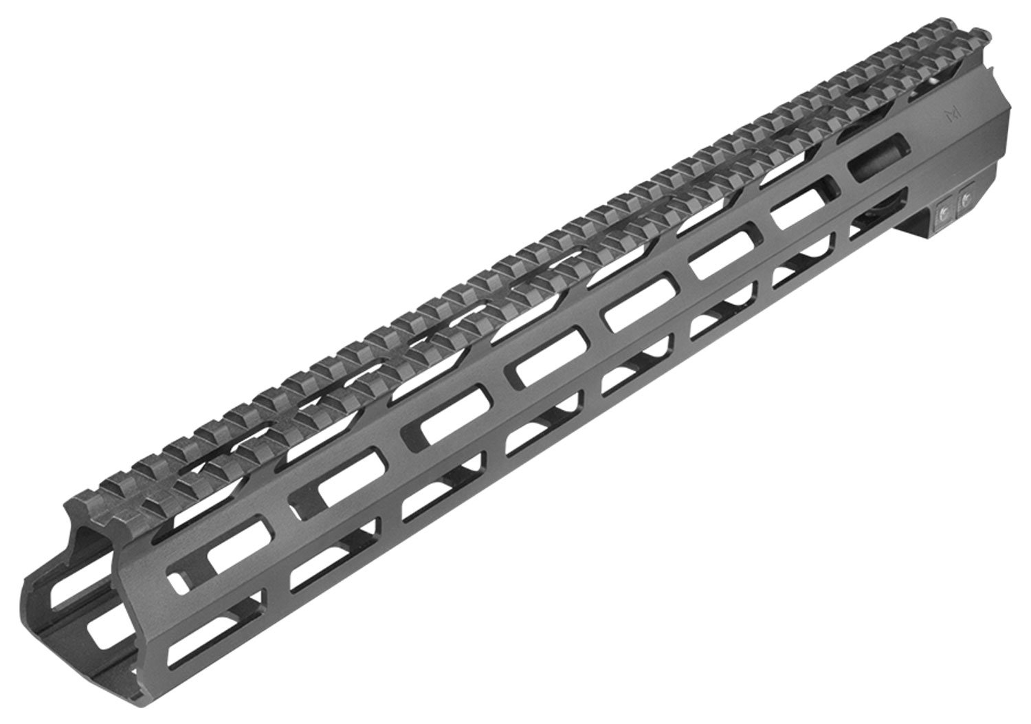 MTM15H308 mlok handguard 15-inch 308 win oblique angle